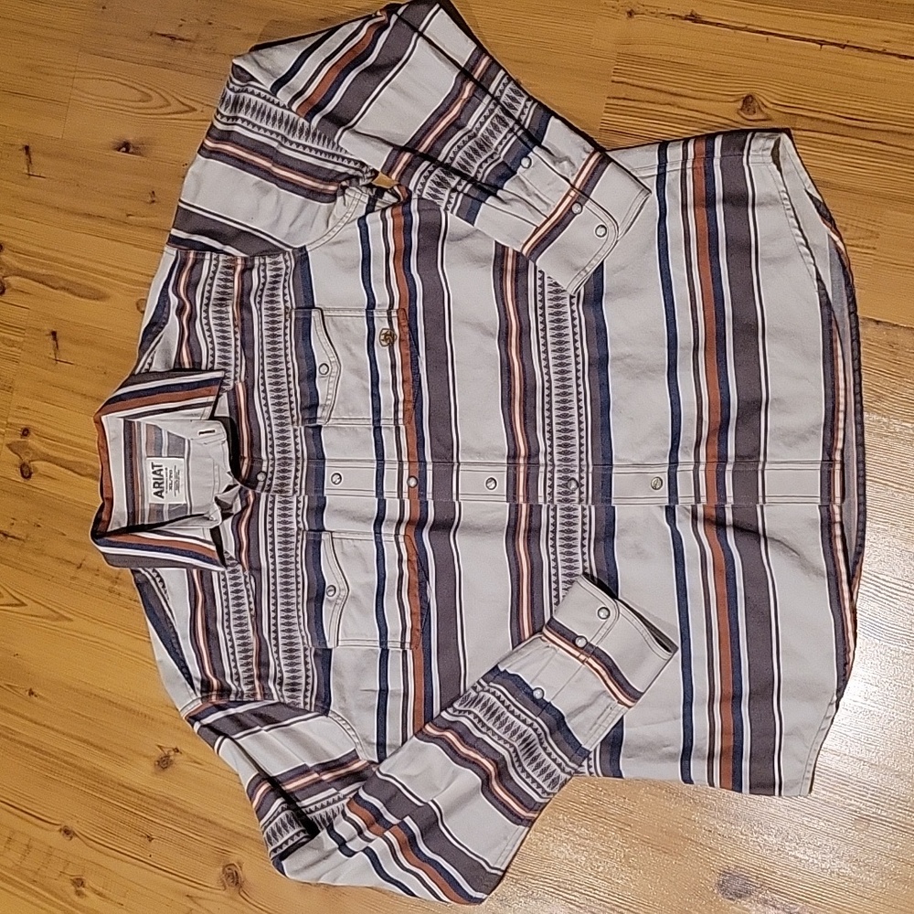 ARIAT retro Western XL BUTTON UP